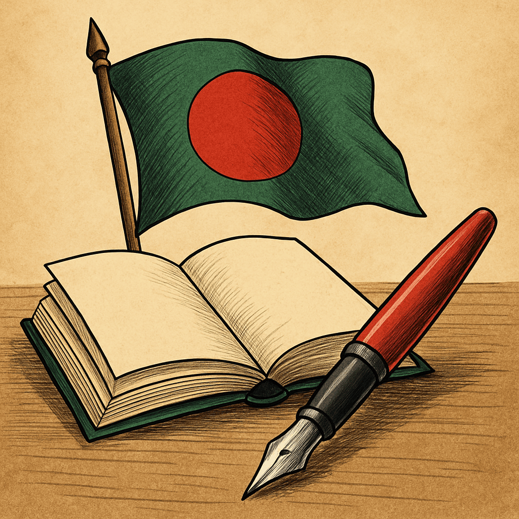 দেশপ্রেম, কলম ও বুদ্ধিবৃত্তিক চর্চাই হলো প্রতিরোধের অস্ত্র